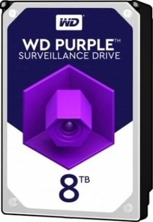 8tb Wd Purple Sata 6gb/s 256mb Dv 7x24 Wd85purz