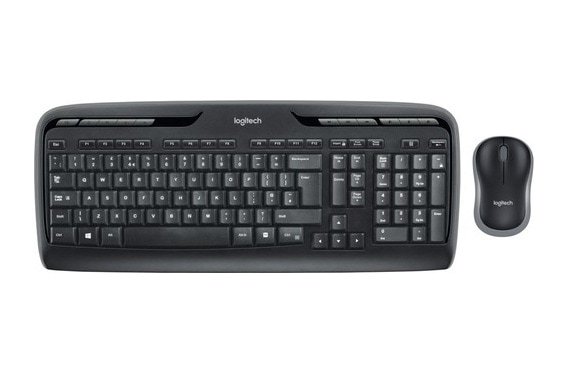 Logitech MK330 Multimedya Kablosuz Q Klavye Mouse Set ( Distribütör Garantili)